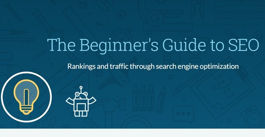 A screenshot of Moz's resource titled The Beginner's Guide to SEO